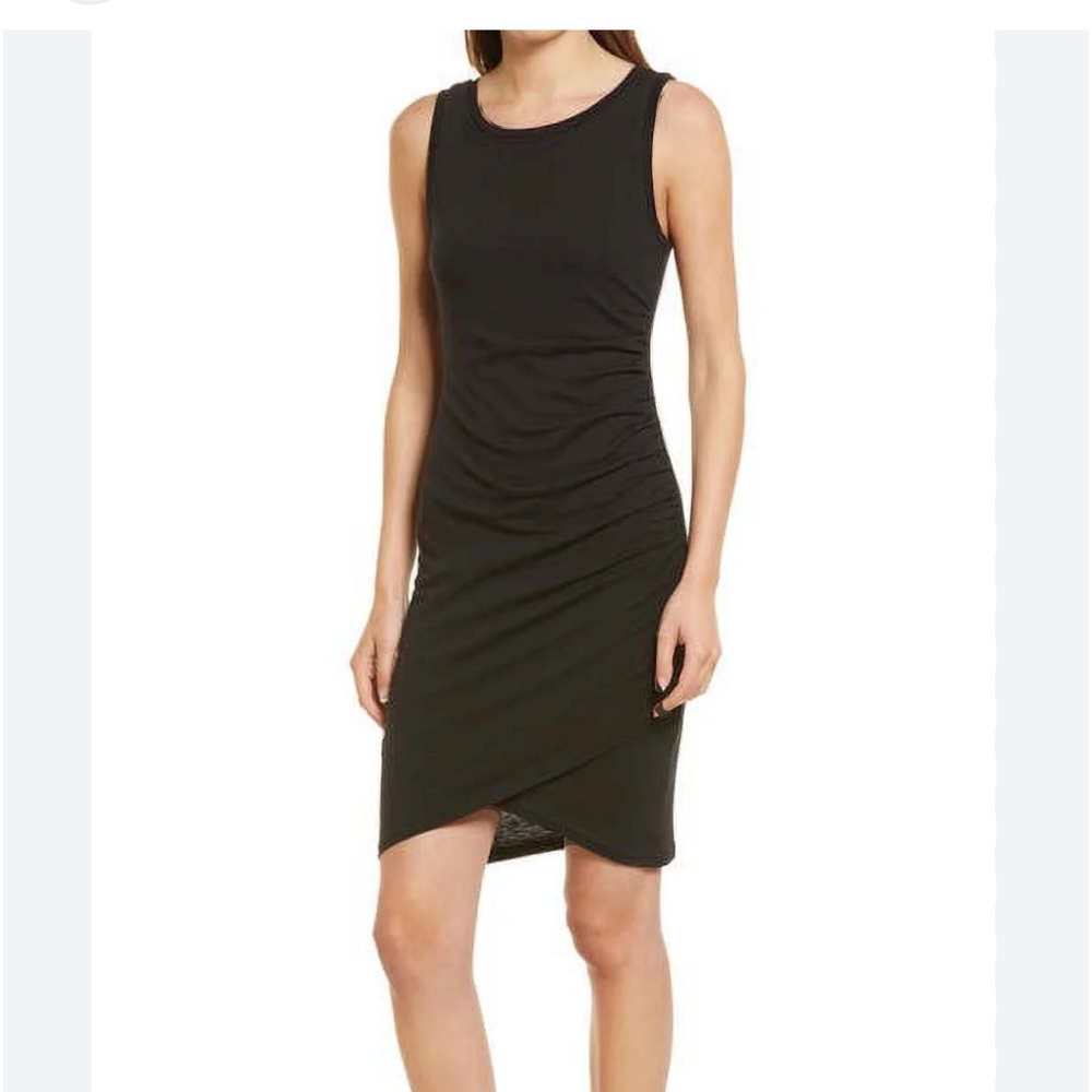 Treasure & Bond Ruched Side Dress